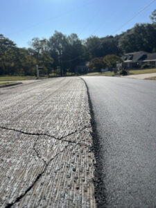 Asphalt paving work by Askew & Sons in Georgia